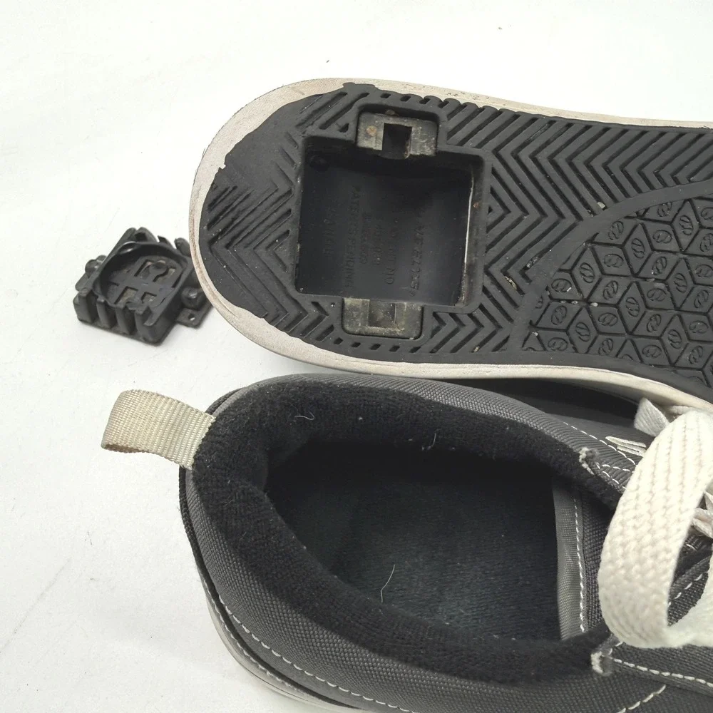 Heelys Pro 20 Men Size 9 Charcoal Grey Skate Sneakers Streetwear Indie Y2K‎